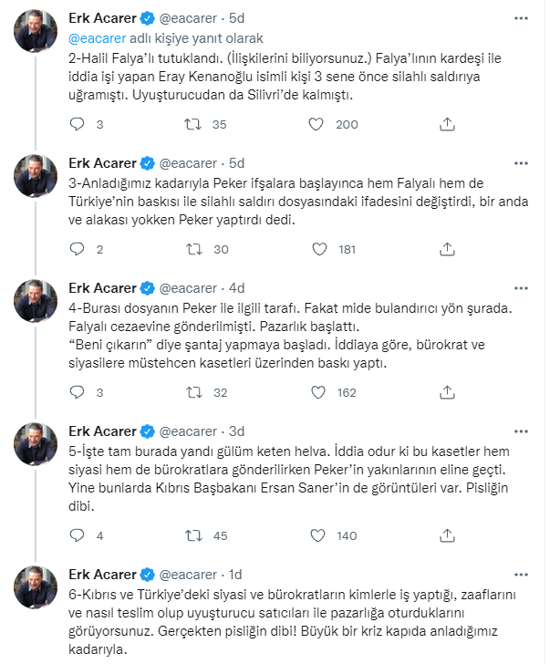 Erk Acarer'in iddialarının ardından KKTC Başbakanı Ersan Saner'den flaş 'kaset' &ccedil;ıkışı - Resim : 2
