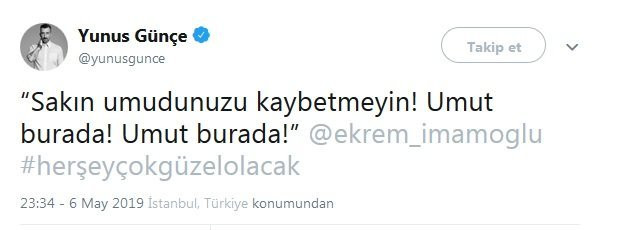 Ünlü isimlerden Ekrem İmamoğlu'na destek mesajları yağdı - Resim : 31