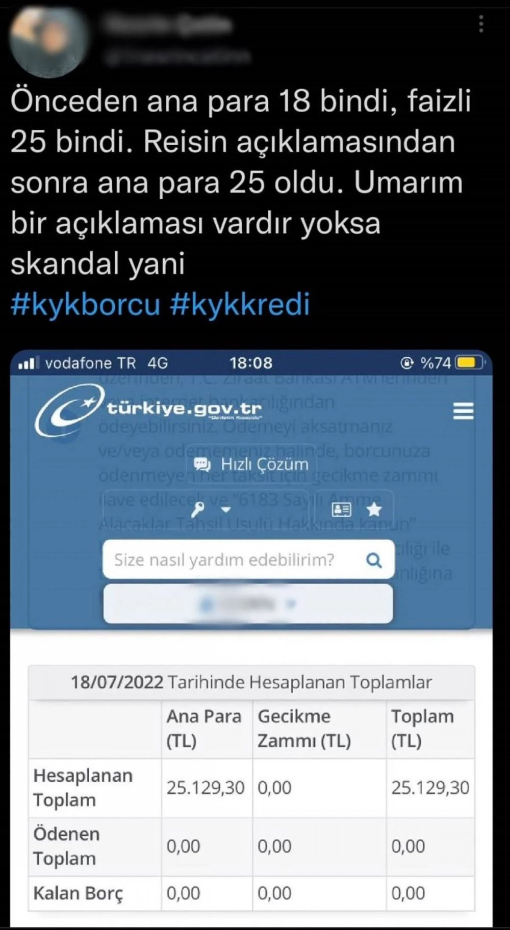 Erdoğan 'müjde' olarak duyurmuştu ama E-devlet'e girenler hayrete düştü - Resim : 1