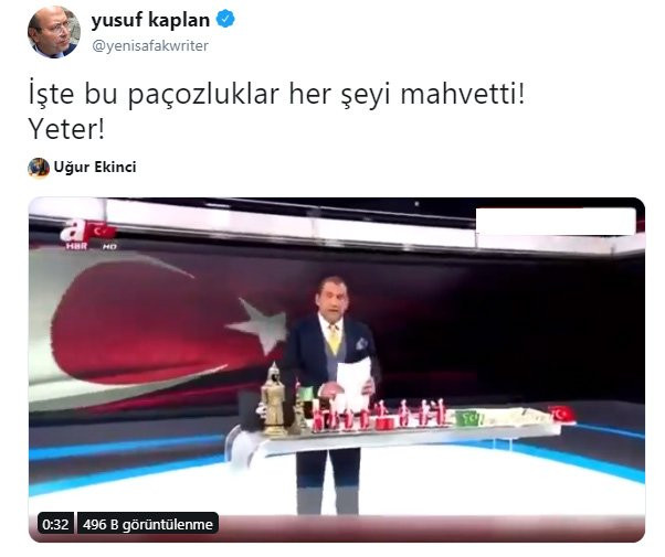 Yeni Şafak yazarından Erkan Tan’a: Paçoz - Resim : 1