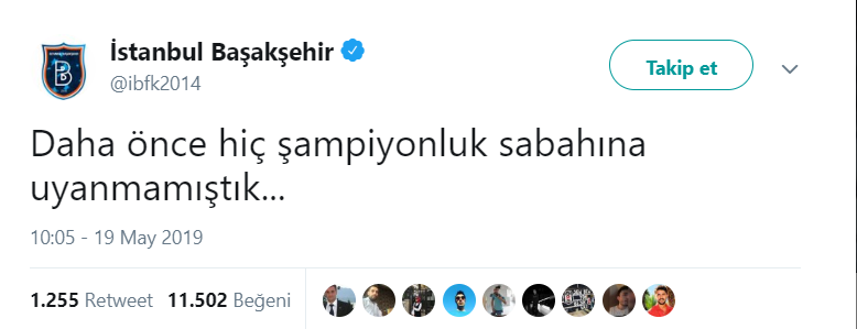 Başakşehir'den şampiyonluk derbisi öncesi dikkat çeken paylaşım - Resim : 1