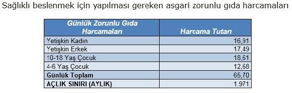 BİSAM: Dört kişilik ailenin yoksulluk sınırı 6 bin 818 lira - Resim : 1