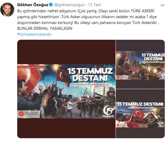 Gökhan Özoğuz'dan yandaşlara demokrasi dersi! - Resim : 1