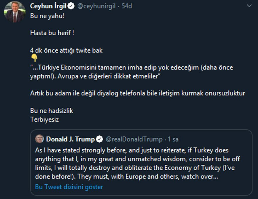 'Ekonominizi yok ederim' diyen Trump'a ortak tepki: En kısa sürede... - Resim : 3