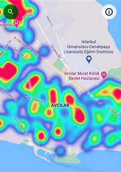 İstanbul’un koronavirüs risk haritası güncellendi - Resim : 3