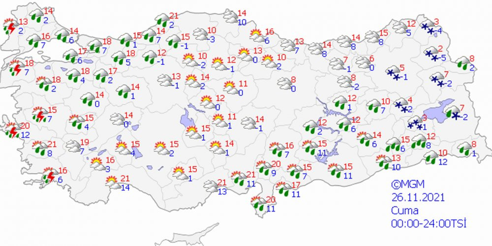 Meteoroloji'den sağanak ve kar uyarısı! - Resim : 3