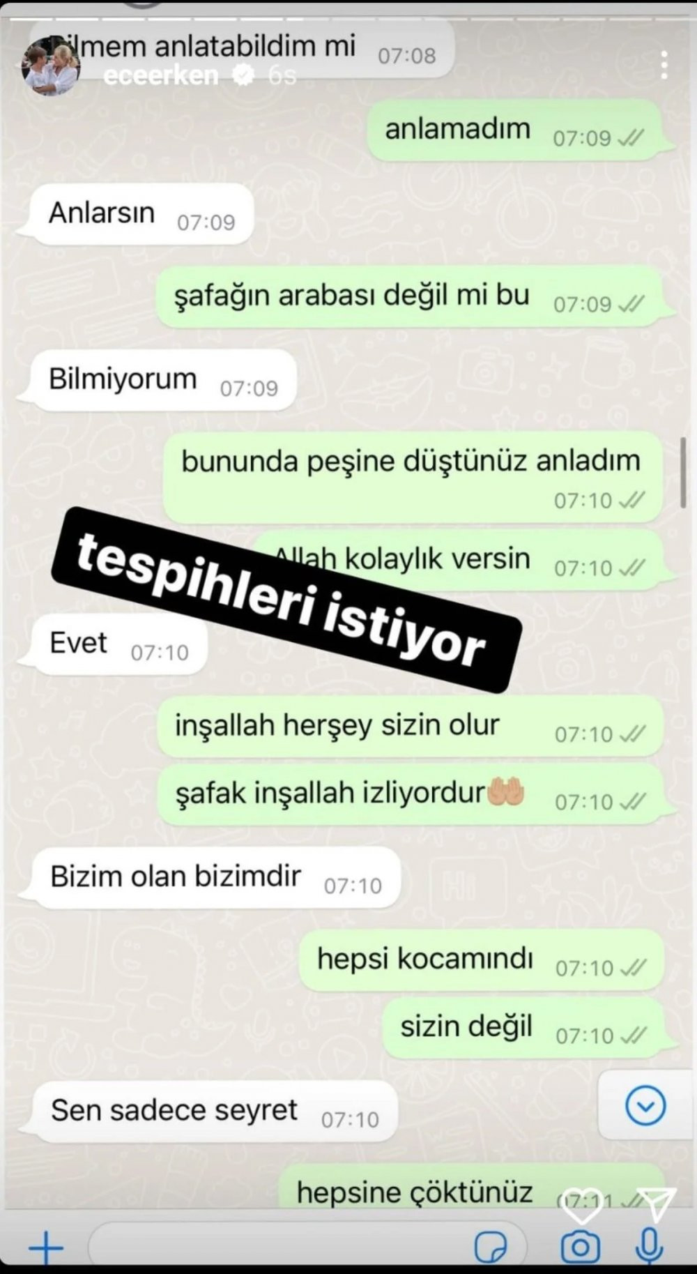 Ece Erken, ölen eşinin ağabeyi tarafından tehdit edildi - Resim : 3