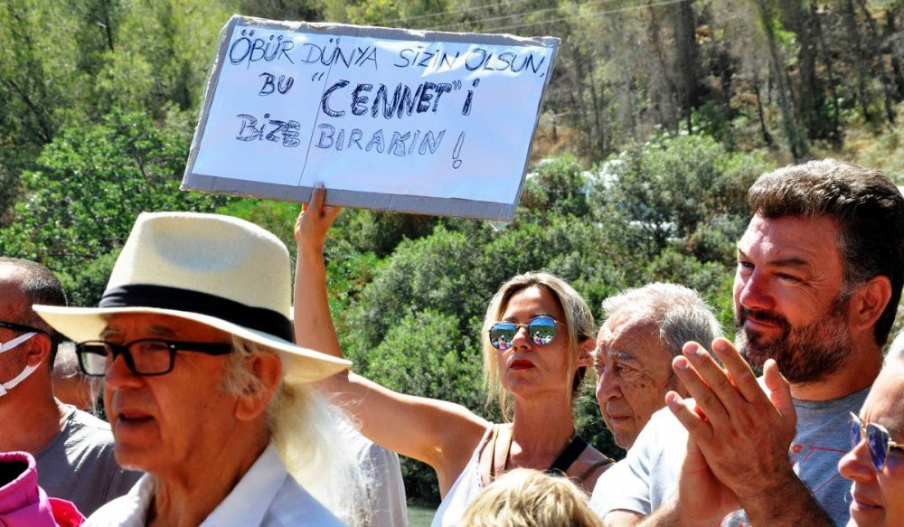 Cennet Koyu’nda Cengiz Holding’e protesto - Resim : 3