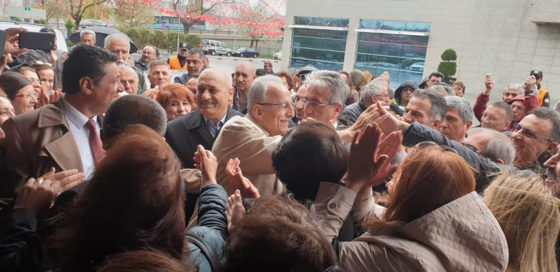 Karayalçın'dan Mansur Yavaş'a ziyaret - Resim : 1