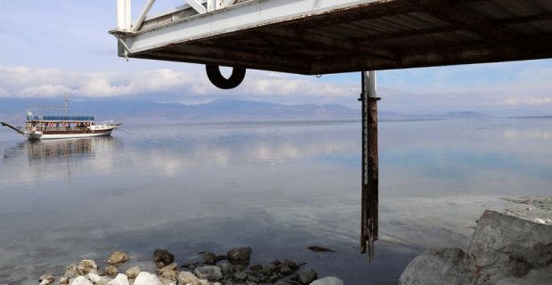 Burdur Gölü kuruma tehlikesi ile karşı karşıya - Resim : 1