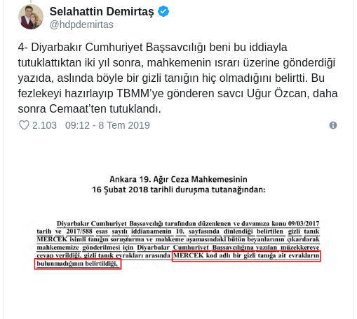 Demirtaş 'Bir de benden dinleyin' dedi, madde madde açıkladı - Resim : 1