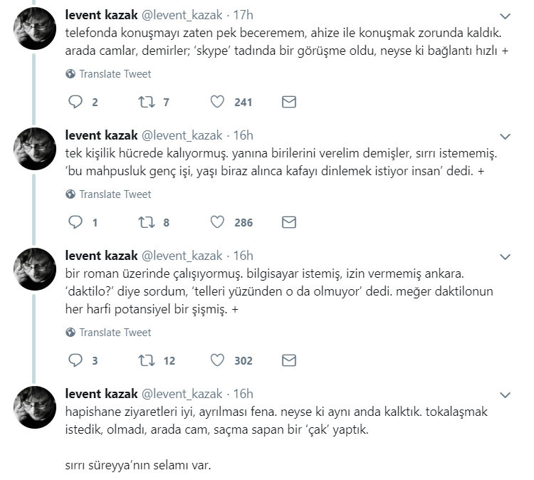 &Ouml;nder&rsquo;i ziyaret eden Senarist Kazak: Meğer daktilonun her harfi potansiyel bir şişmiş - Resim : 2