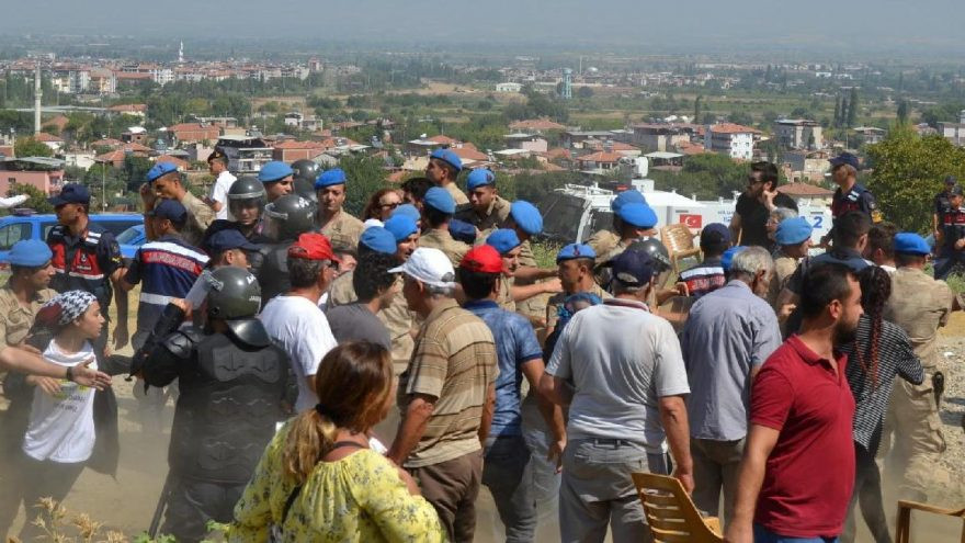 Salihli’de JES eylemine sert müdahale: 26 gözaltı - Resim : 3