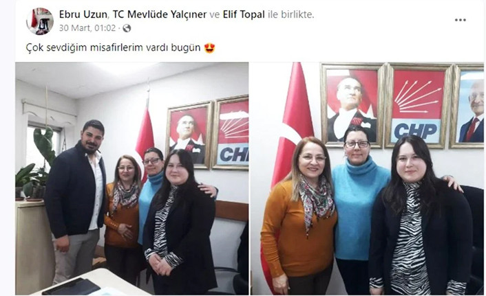 MHP'li yönetici CHP'li yöneticiyi ziyaret etti, görevinden alındı - Resim : 1