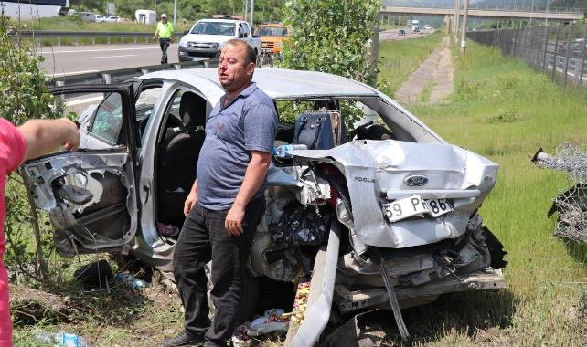 TEM’de feci kaza: Ölü ve yaralılar var! - Resim : 1