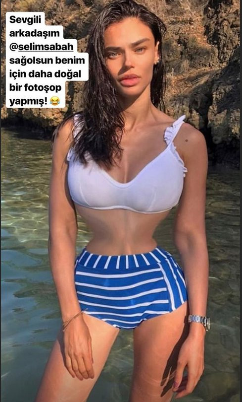 Saadet Işıl Aksoy hesabından ‘photoshop’lu fotoğrafını paylaştı - Resim : 2