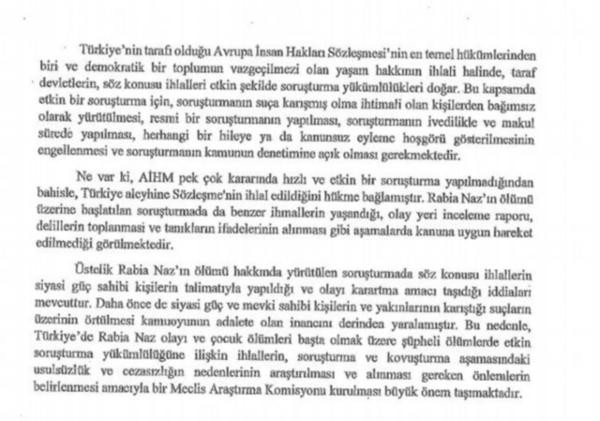 Rabia Naz için verilen araştırma önergesi AKP ve MHP oylarıyla reddedildi - Resim : 2