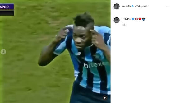 Mario Balotelli'nin hareketleri maça damgasını vurdu: O sözleri unutmamış - Resim : 1