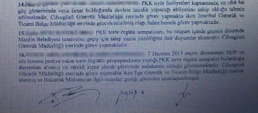 Bakanlıkta fişlendiler, 'tahmin'le kovuldular - Resim : 1