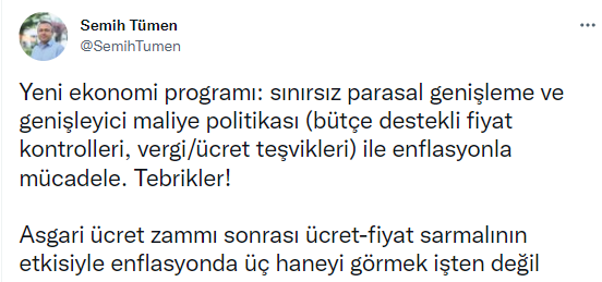 Eski Merkez Bankası Başkan Yardımcısı'ndan flaş enflasyon çıkışı - Resim : 1