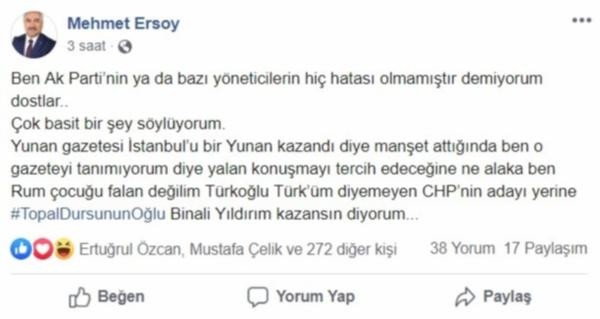 AKP'li eski vekilden Trabzonlulara bir hakaret daha! - Resim : 3