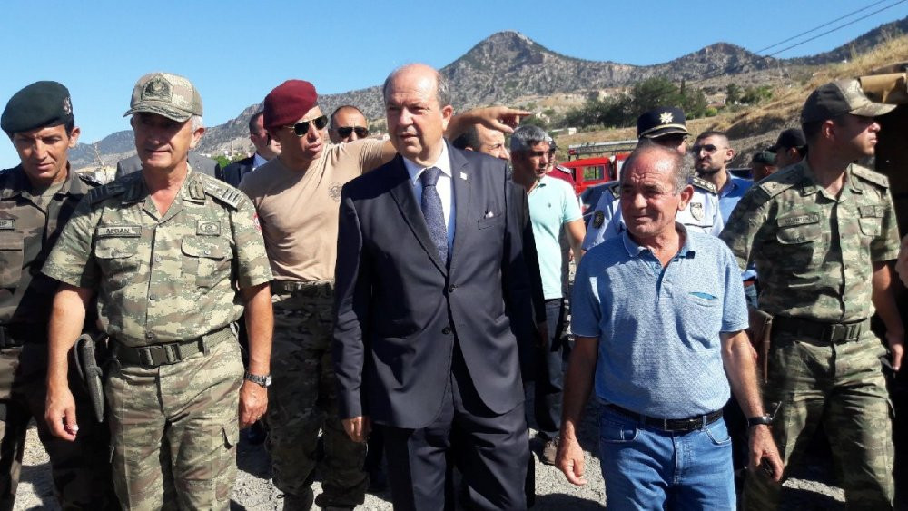 Kuzey Kıbrıs’ta patlama ve yangın: Hava aracı ya da füze... - Resim : 4