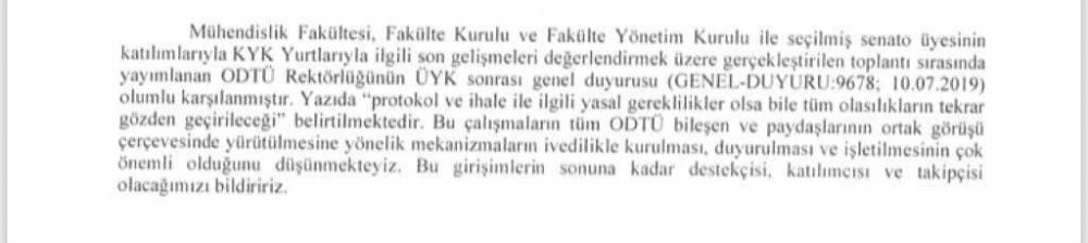 ODTÜ'de fakültelerden KYK tepkisi: İnşaat durdurulsun, polis çekilsin - Resim : 4