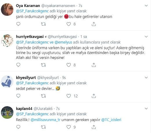 Askeriyede skandal yürüyüş: Tek dev kalır Sedat Peker - Resim : 5