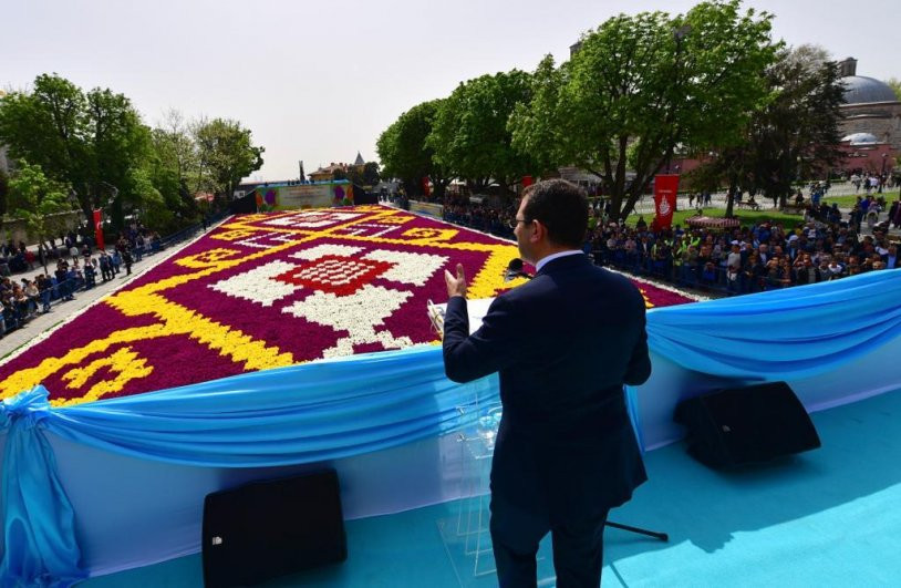 Sultanahmet'te Ekrem İmamoğlu'na sevgi seli... İyi ki geldiniz başkanım... - Resim : 5