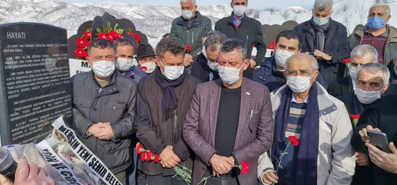 Kamer Genç, memleketi Tunceli'de mezarı başında anıldı - Resim : 1