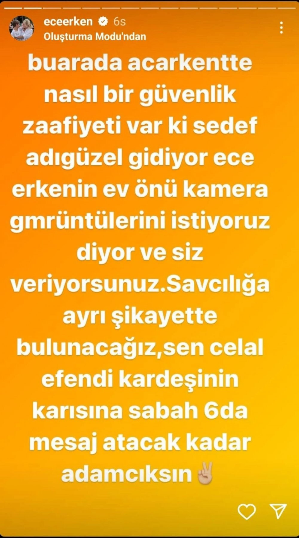 Ece Erken, ölen eşinin ağabeyi tarafından tehdit edildi - Resim : 8