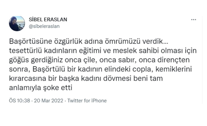 Polisin sert müdahalesine iktidara yakın isimler de tepki gösterdi - Resim : 1