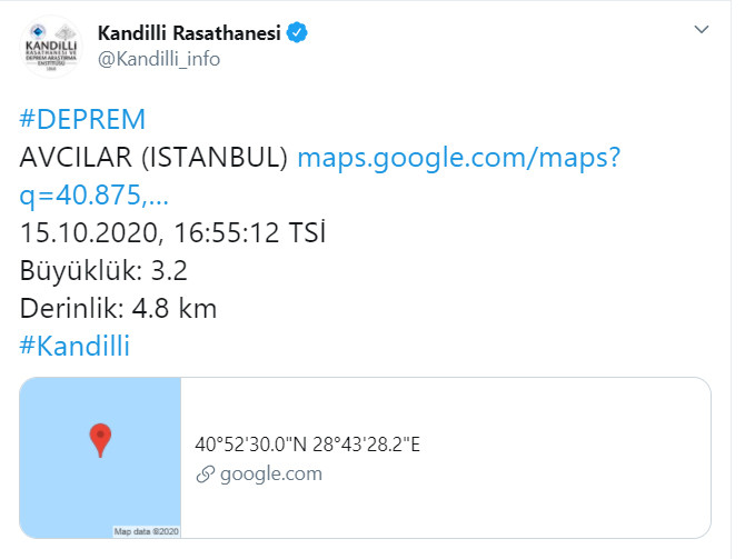 İstanbul'da deprem - Resim : 2