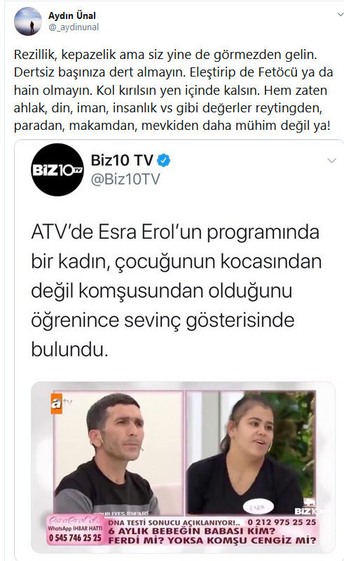 Erdoğan'ın eski metin yazarı ATV'ye sert çıktı - Resim : 1