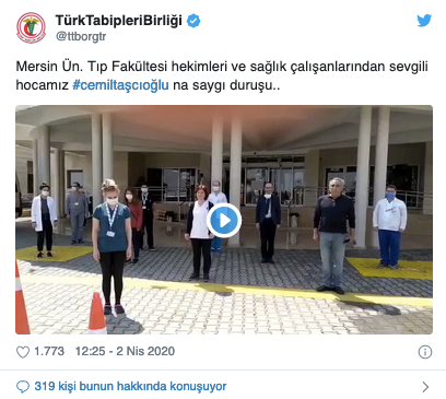 Koronavirüsten hayatını kaybeden Prof. Dr. Cemil Taşçıoğlu böyle uğurlandı - Resim : 6