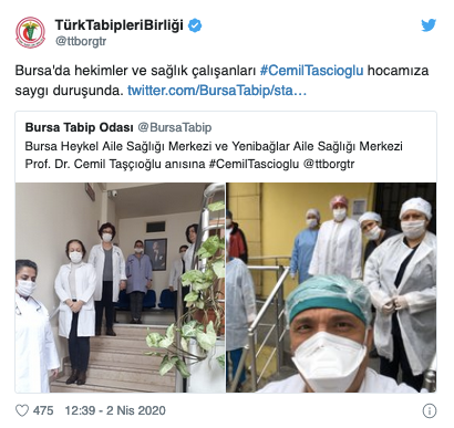 Koronavirüsten hayatını kaybeden Prof. Dr. Cemil Taşçıoğlu böyle uğurlandı - Resim : 9