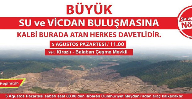 Kaz Dağları için büyük ‘Su ve Vicdan Nöbeti’ yarın - Resim : 1