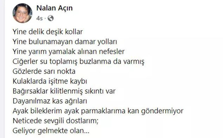 Ünlü sanatçı Füsun Nalan Açın hayatını kaybetti - Resim : 1