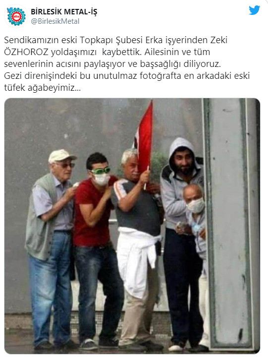 Gezi Eylemleri'nin sembol fotoğrafından bir kişi eksildi - Resim : 1