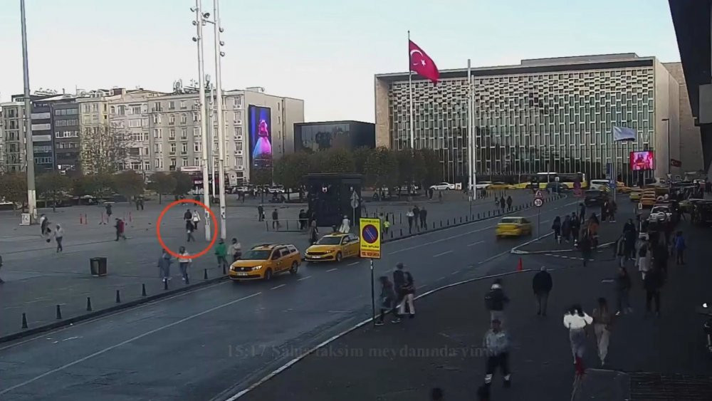 Taksim'deki bombalı saldırıda yeni görüntüler - Resim : 1