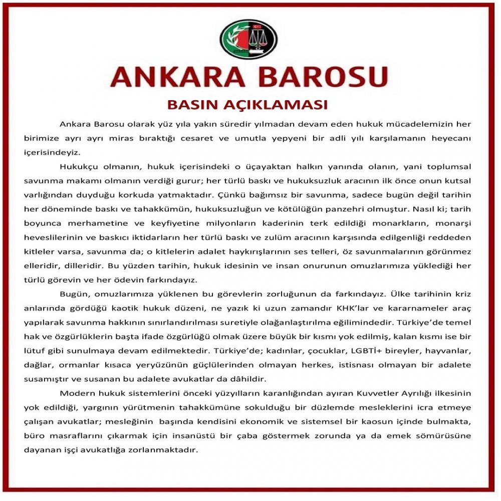 Barolar Feyzioğlu'na karşı ayaklanıyor... İstanbul Barosu'ndan flaş çağrı - Resim : 2