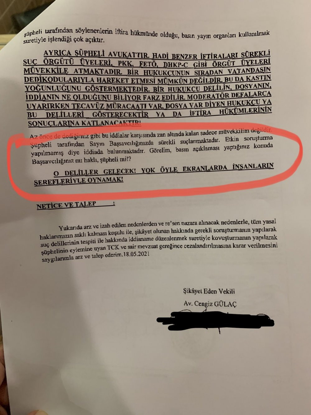 AKP'li Ağar'dan 'Yeldana Kaharman cinayeti' şikayeti - Resim : 1