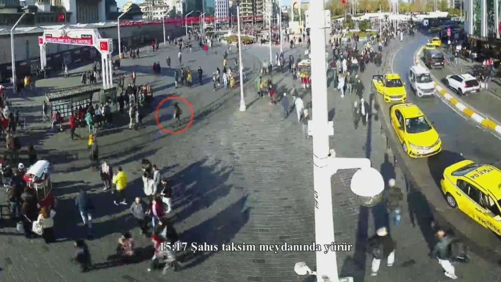 Taksim'deki bombalı saldırıda yeni görüntüler - Resim : 2
