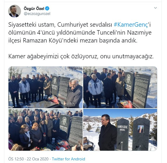 Kamer Genç unutulmadı - Resim : 2