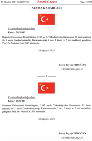 Boğaziçi Üniversitesi rektörlüğüne Prof. Dr. Naci İnci atandı - Resim : 1