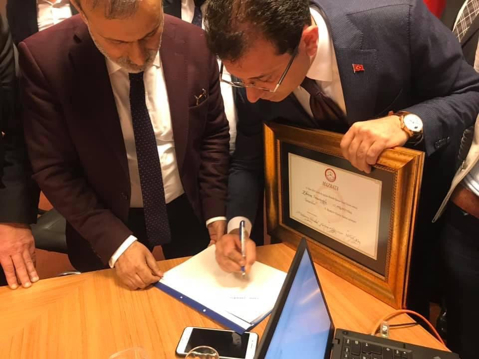 Ekrem İmamoğlu resmen İBB Başkanı - Resim : 2