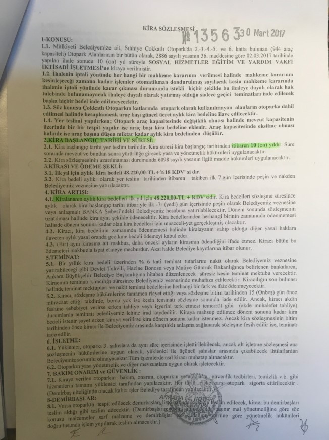 Melih Gökçek'in 'peşkeş'inin belgeleri ortaya çıktı - Resim : 5