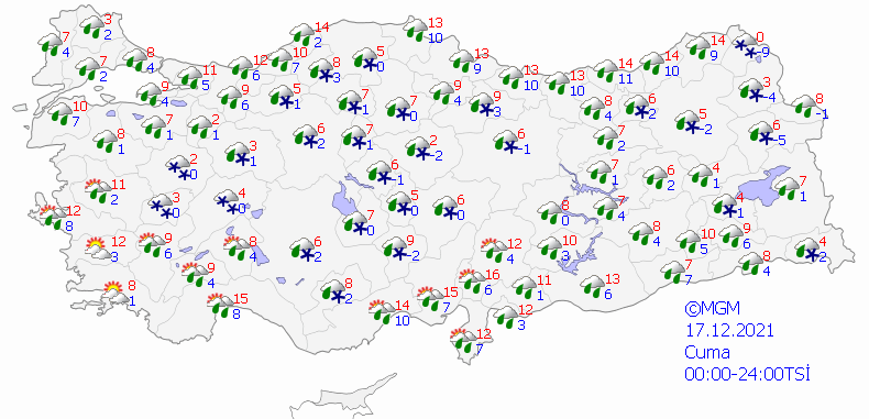 Yağışlar yerini kara bırakıyor! İşte il il hava durumu... - Resim : 5