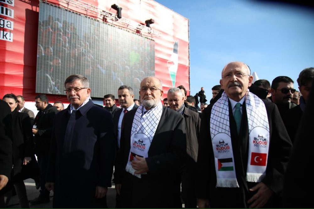 Liderler Kudüs Mitingi'nde bir araya geldi - Resim : 2