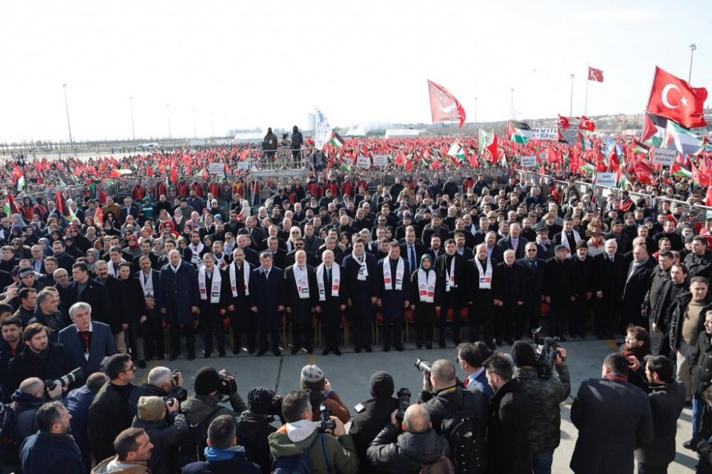 Liderler Kudüs Mitingi'nde bir araya geldi - Resim : 1